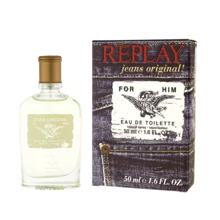Replay Jeans Original! For Him EDT parfüm férfiaknak 50 ml