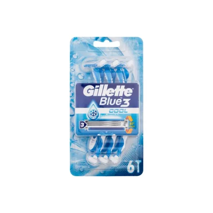 Gillette Blue3 Cool borotva férfiaknak 6 db