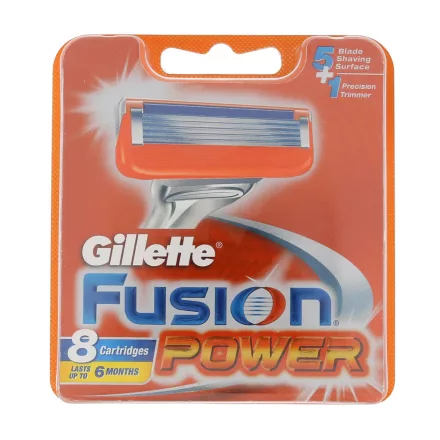 Gillette Fusion5 Power borotvapenge férfiaknak 8 db