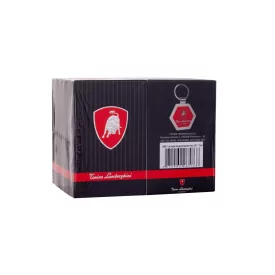   Lamborghini Las Vegas Keychain Set kulcstartó Hexagonal Grey 10 db