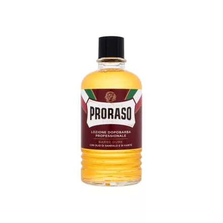 PRORASO Red After Shave borotválkozás utáni arcszesz férfiaknak 400 ml