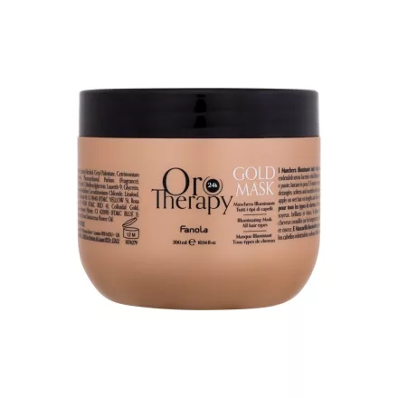 Fanola Oro Therapy 24K Gold hajpakolás nőknek 300 ml
