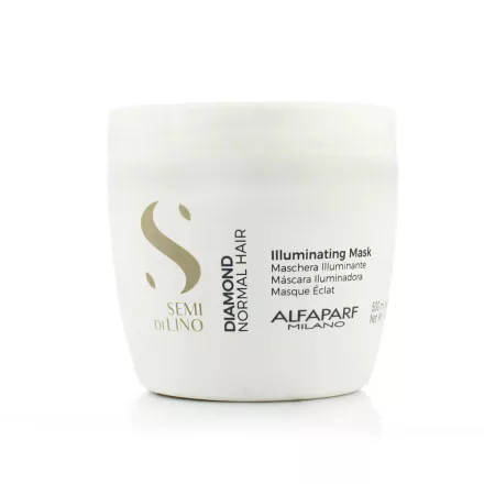 ALFAPARF MILANO Semi Di Lino Diamond llluminating hajpakolás nőknek 500 ml