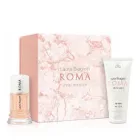 Laura Biagiotti Roma Fiori Bianchi EDT parfüm nőknek 25 ml ajándékszett