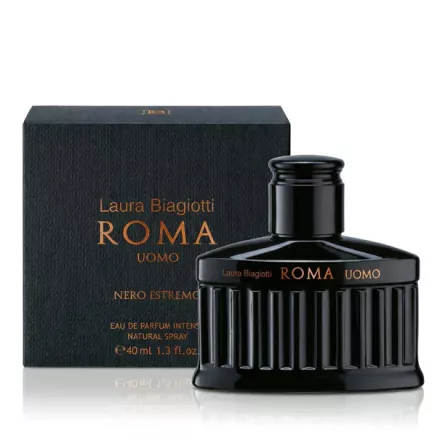 Laura Biagiotti Roma Uomo Nero Estremo EDP parfüm férfiaknak 40 ml