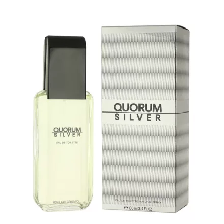 Antonio Puig Quorum Silver EDT parfüm férfiaknak 100 ml