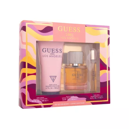 GUESS Guess 1981 Los Angeles EDT parfüm nőknek 100 ml ajándékszett