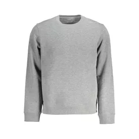 CALVIN KLEIN FÉRFI SZÜRKE CIPZÁR NÉLKÜLI PÓLÓ