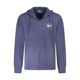 WRANGLER FÉRFI CIPZÁROS PULÓZÓ, KÉK