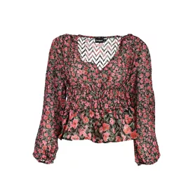 DESIGUAL RÓZSASZÍN NŐI PULÓVER