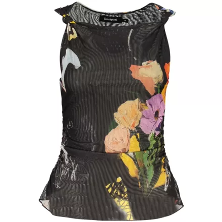DESIGUAL NŐI FEKETE Top