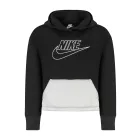NIKE GYEREK FEKETE CIPZÁROS PULÓVER