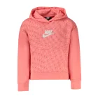 NIKE CIPZÁROS LÁNY PULÓVER, RÓZSASZÍN