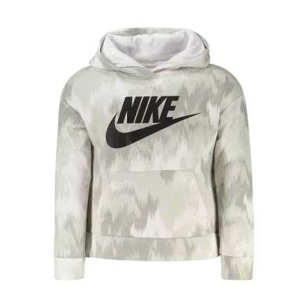 NIKE GYEREK SZÜRKE CIPZÁROS PULÓVER