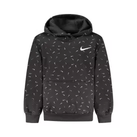 NIKE GYEREK FEKETE CIPZÁROS PULÓVER