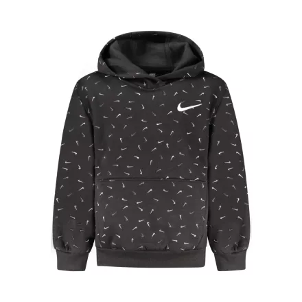 NIKE GYEREK FEKETE CIPZÁROS PULÓVER
