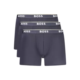 BOSS FÉRFI KÉK BOXERALSÓ