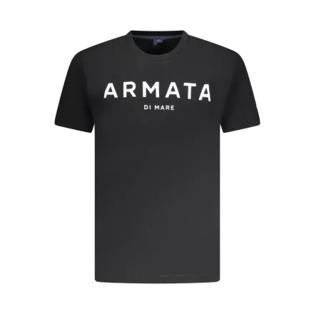 ARMATA DI MARE RÖVID UJJÚ FÉRFI FEKETE PÓLÓ