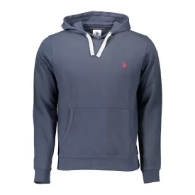 US POLO ASSN. FÉRFI KÉK CIPZÁROS PULÓVER