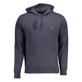 US POLO ASSN. FÉRFI KÉK CIPZÁROS PULÓVER
