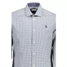 US POLO ASSN. FÉRFI HOSSZÚ UJJÚ PÓLÓ, KÉK