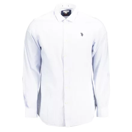 US POLO ASSN. FÉRFI HOSSZÚ UJJÚ PÓLÓ, KÉK