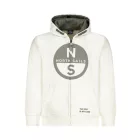 NORTH SAILS GYERMEK FEHÉR CIPZÁROS PULÓVER