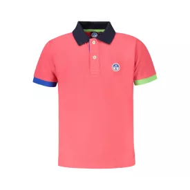 NORTH SAILS POLO RÖVID UJJÚ GYERMEK RÓZSASZÍN