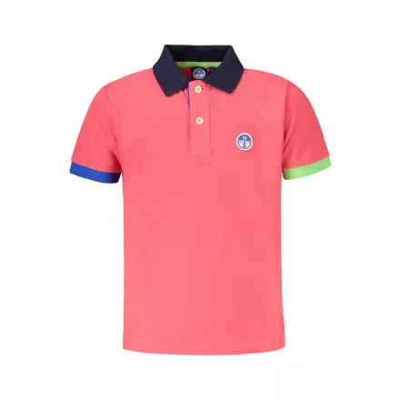 NORTH SAILS POLO RÖVID UJJÚ GYERMEK RÓZSASZÍN
