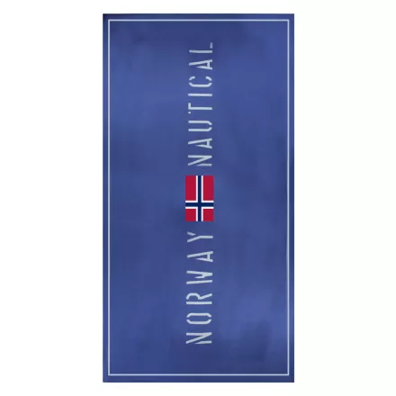 NORVÉGIA 1963 Unisex férfi női kék STRANDTÖRLŐ