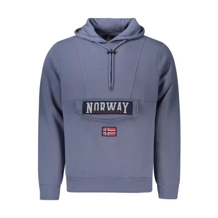 NORWAY 1963 FÉRFI KÉK CIPZÁROS PULÓVER