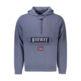 NORWAY 1963 FÉRFI KÉK CIPZÁROS PULÓVER