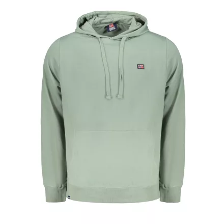 NORWAY 1963 FÉRFI CIPZÁROS PULÓVER, ZÖLD