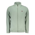 NORWAY 1963 FÉRFI ZÖLD CIPZÁROS PULÓVER