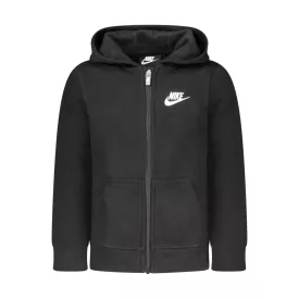NIKE GYEREK FEKETE CIPZÁROS PULÓVER