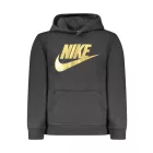 NIKE GYEREK FEKETE CIPZÁROS PULÓVER