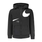 NIKE GYEREK FEKETE CIPZÁROS PULÓVER