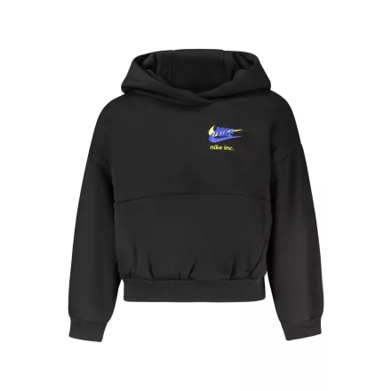 NIKE GYEREK FEKETE CIPZÁROS PULÓVER