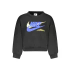 NIKE GYEREK FEKETE CIPZÁROS PULÓVER