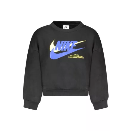 NIKE GYEREK FEKETE CIPZÁROS PULÓVER