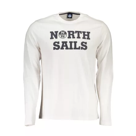 NORTH SAILS HOSSZÚ UJJÚ FÉRFI PÓLÓ FEHÉR
