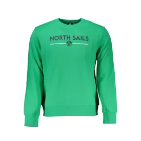 NORTH SAILS zöld FÉRFI cipzár nélküli pulóver