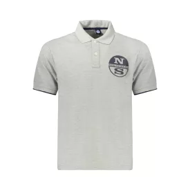 NORTH SAILS FÉRFI RÖVID UJJÚ POLO SZÜRKE