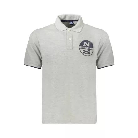 NORTH SAILS FÉRFI RÖVID UJJÚ POLO SZÜRKE