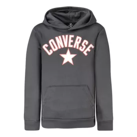 Converse fekete cipzáras kapucnis pulóver gyerekeknek