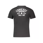 Converse gyerek rövid ujjú póló, fekete
