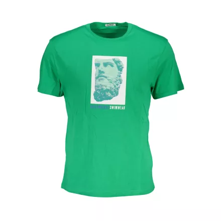 BIKKEMBERGS zöld FÉRFI RÖVID UJJÚ PÓLÓ