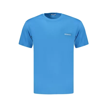 BIKKEMBERGS FÉRFI RÖVID UJJÚ PÓLÓ, KÉK