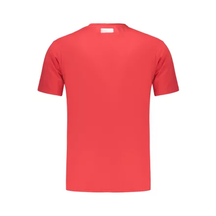 BIKKEMBERGS FÉRFI RÖVID UJJÚ PÓLÓ, PIROS