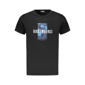 BIKKEMBERGS FÉRFI RÖVID UJJÚ PÓLÓ FEKETE